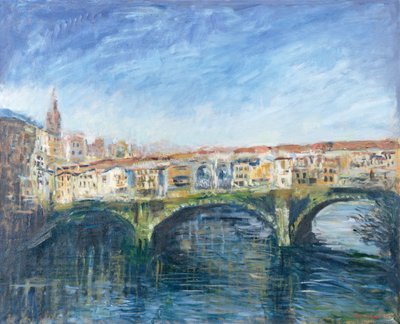 The Ponte Vecchio, Florence, 1995 by Patricia Espir